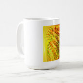 Mug Rayons Dorés Traversant Un Gros Ananas (Devant gauche)