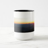 Mug Rayons du coucher du soleil w/shimmering de (Centre)