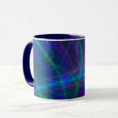 Mug Rayons multicolores lumineux (Devant gauche)