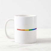 Mug Rayure de gay pride (Gauche)