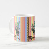 Mug Rayure Pastel Corde de Fée (Devant gauche)
