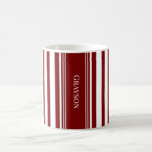Mug Rayure rouge