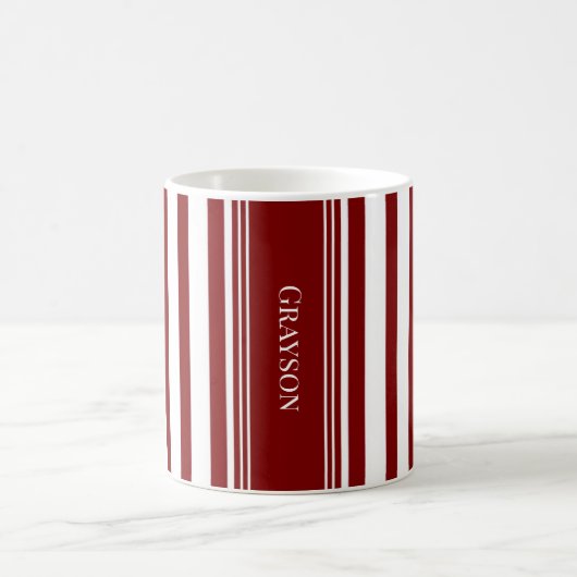 Mug Rayure rouge (Centre)