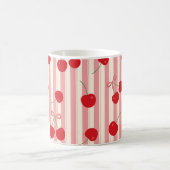 Mug Rayure Ruban Cerise (Centre)
