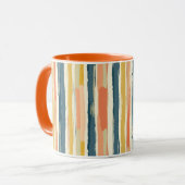Mug Rayure verticale boho (Devant gauche)