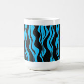 Mug Rayure zèbre noir et bleu (Centre)