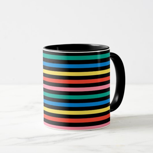 Mug Rayures (Devant droit)