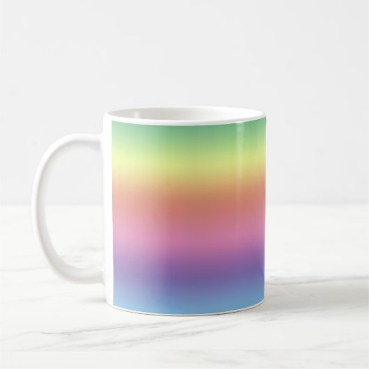 Mug - Rayures arc-en-ciel (Gauche)