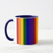 Mug Rayures arc-en-ciel (Gauche)