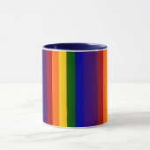 Mug Rayures arc-en-ciel (Centre)