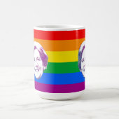 Mug Rayures arc-en-ciel de Warren (Centre)
