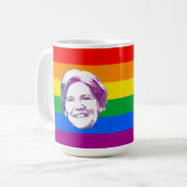 Mug Rayures arc-en-ciel de Warren (Devant gauche)