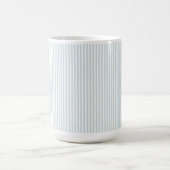 Mug Rayures Blanc Bleu Clair (Centre)