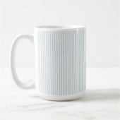 Mug Rayures Blanc Bleu Clair (Gauche)