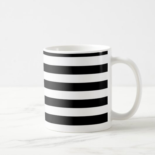 Mug Rayures blanches réglables de couleur de (Droite)