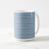 Mug Rayures bleues (Devant droit)