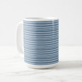 Mug Rayures bleues (Devant gauche)