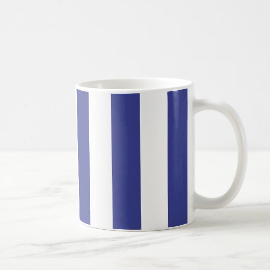 Mug Rayures bleues et blanches (Droite)