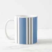 Mug Rayures Bleues et Blanches Côtières (Gauche)