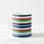 Mug Rayures Colorées (Devant gauche)