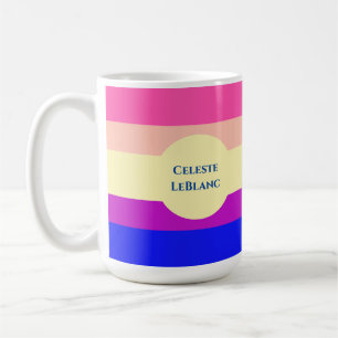 Mug Rayures Colorées Été-