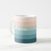 Mug Rayures Côtières  (Devant gauche)