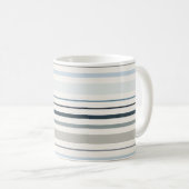 Mug Rayures côtières bleues (Devant droit)