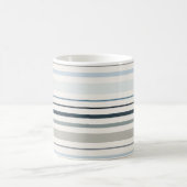 Mug Rayures côtières bleues (Centre)