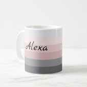 Mug Rayures Crépusculaires Urbaines (Devant gauche)