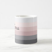 Mug Rayures Crépusculaires Urbaines (Centre)