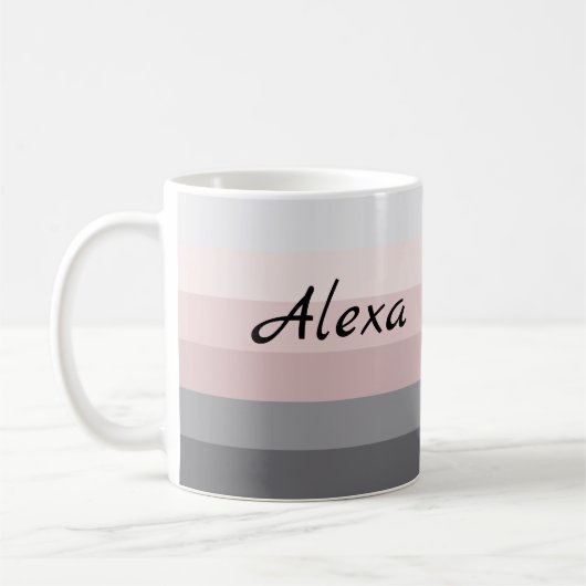 Mug Rayures Crépusculaires Urbaines (Gauche)