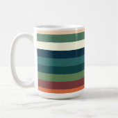 Mug Rayures de couleur (Gauche)