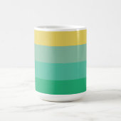Mug Rayures de couleur claire (Centre)