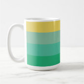 Mug Rayures de couleur claire (Gauche)