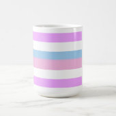 Mug Rayures de fierté intersexe (Centre)