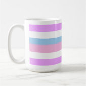 Mug Rayures de fierté intersexe (Gauche)