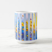 Mug Rayures de reflets au lever du soleil (Centre)
