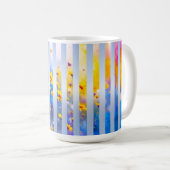Mug Rayures de reflets au lever du soleil (Devant droit)