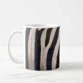 Mug Rayures de zèbre noir et blanc (Gauche)
