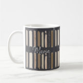 Mug rayures intérieur couleurs (Gauche)