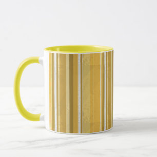 Mug Rayures Jaune