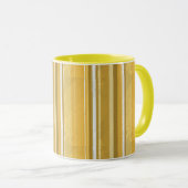 Mug Rayures Jaune (Devant droit)