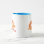 Mug Rayures minces oranges (Centre)