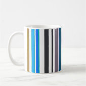 Mug Rayures Modernes Branchées (Gauche)