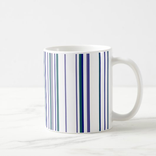 Mug Rayures Modernes Tendance (Droite)