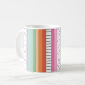 Mug Rayures Pop Whimsical (Devant gauche)