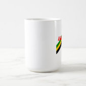 Mug Rayures rapides de la Jamaïque de foudre (Centre)