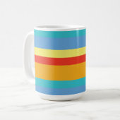 Mug Rayures Rétro (Devant gauche)