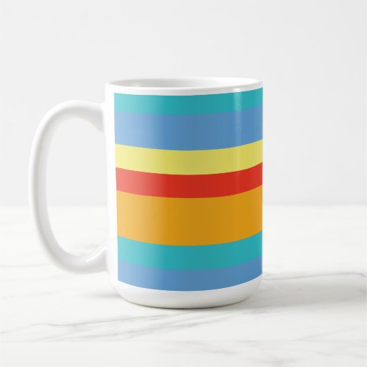 Mug Rayures Rétro (Gauche)