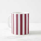 Mug Rayures roses (Devant gauche)